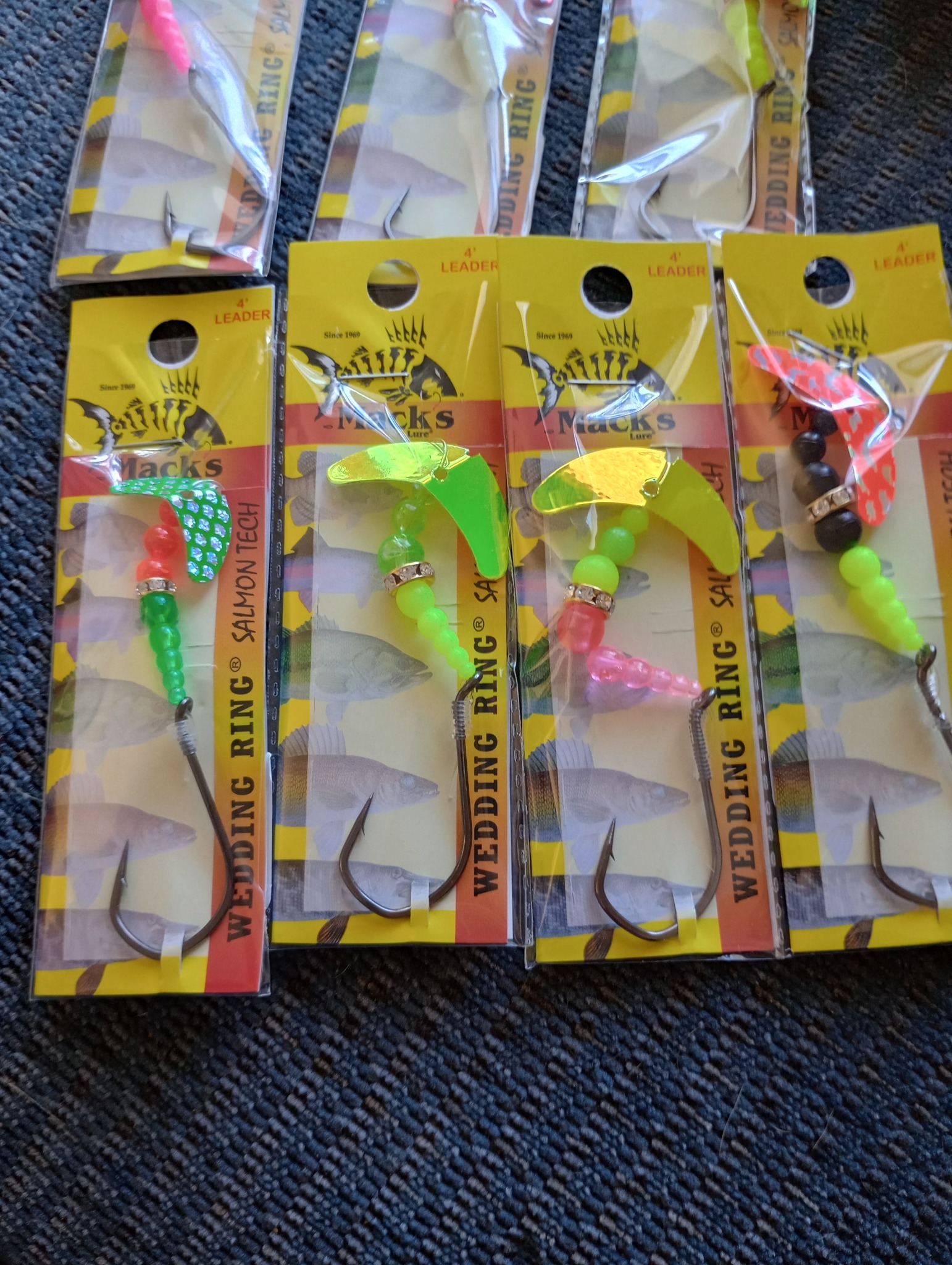 building fishing lures wedding ring macks Mack's Lure Pro 6 The original Wedding Ring spinner is hand Mack's Lure Classic Wedding Ring