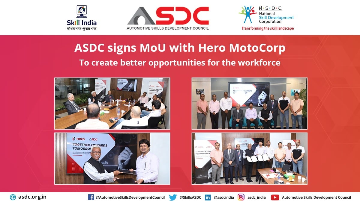 ASDC signs MoU... - Automotive Skills Development Council