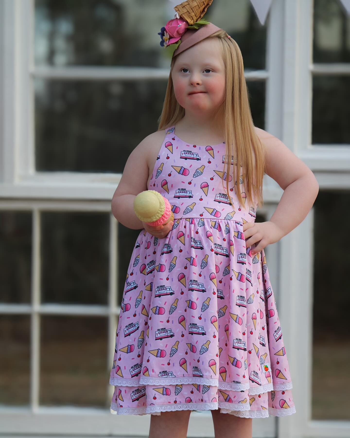 Need elegant ice cream dress?