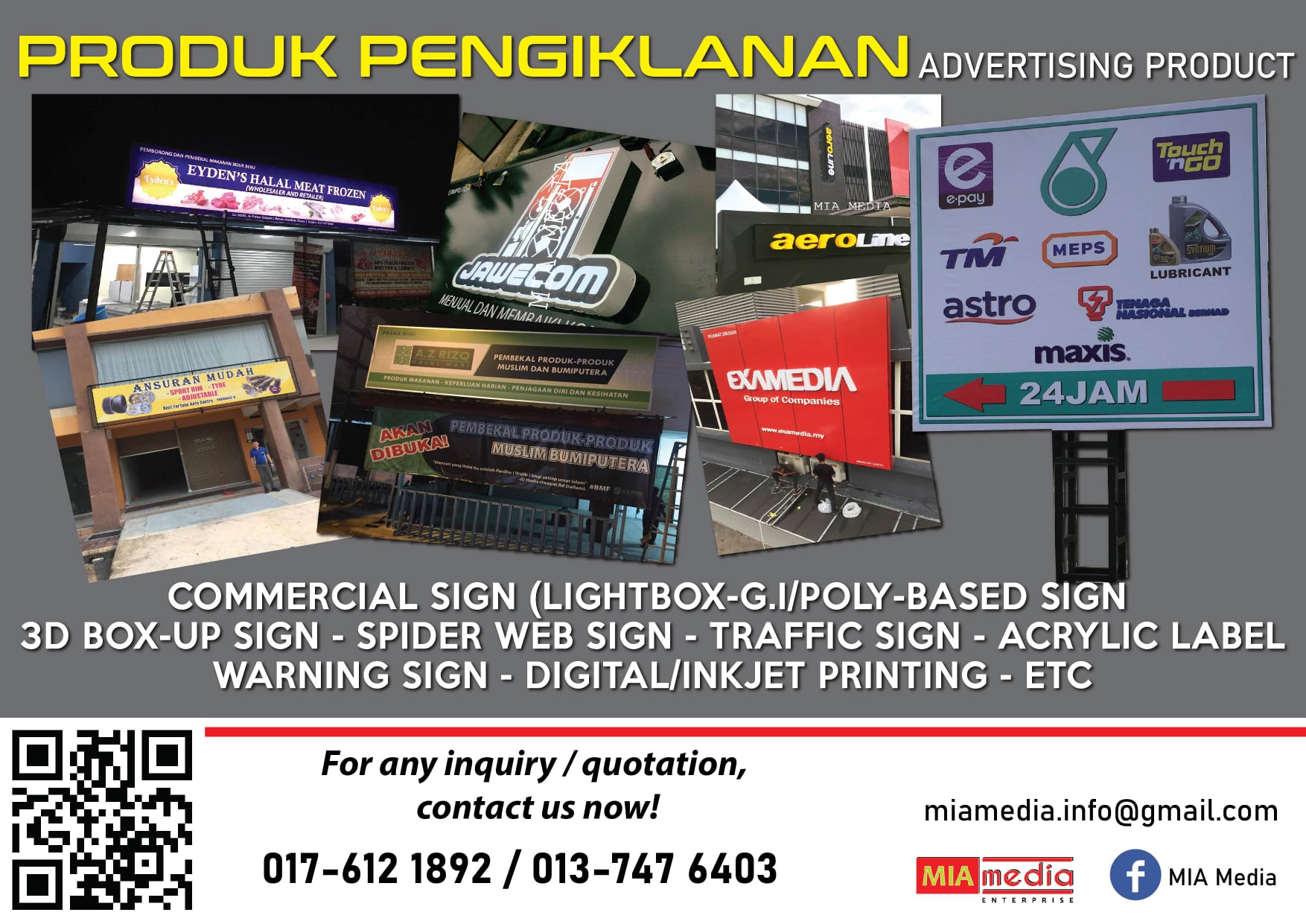 MIA - 2021/2022 AGENT DIALU-ALUKAN! ⚠ SIGNBOARD MURAH! ⚠ ⚠ SIGNBOARD ...