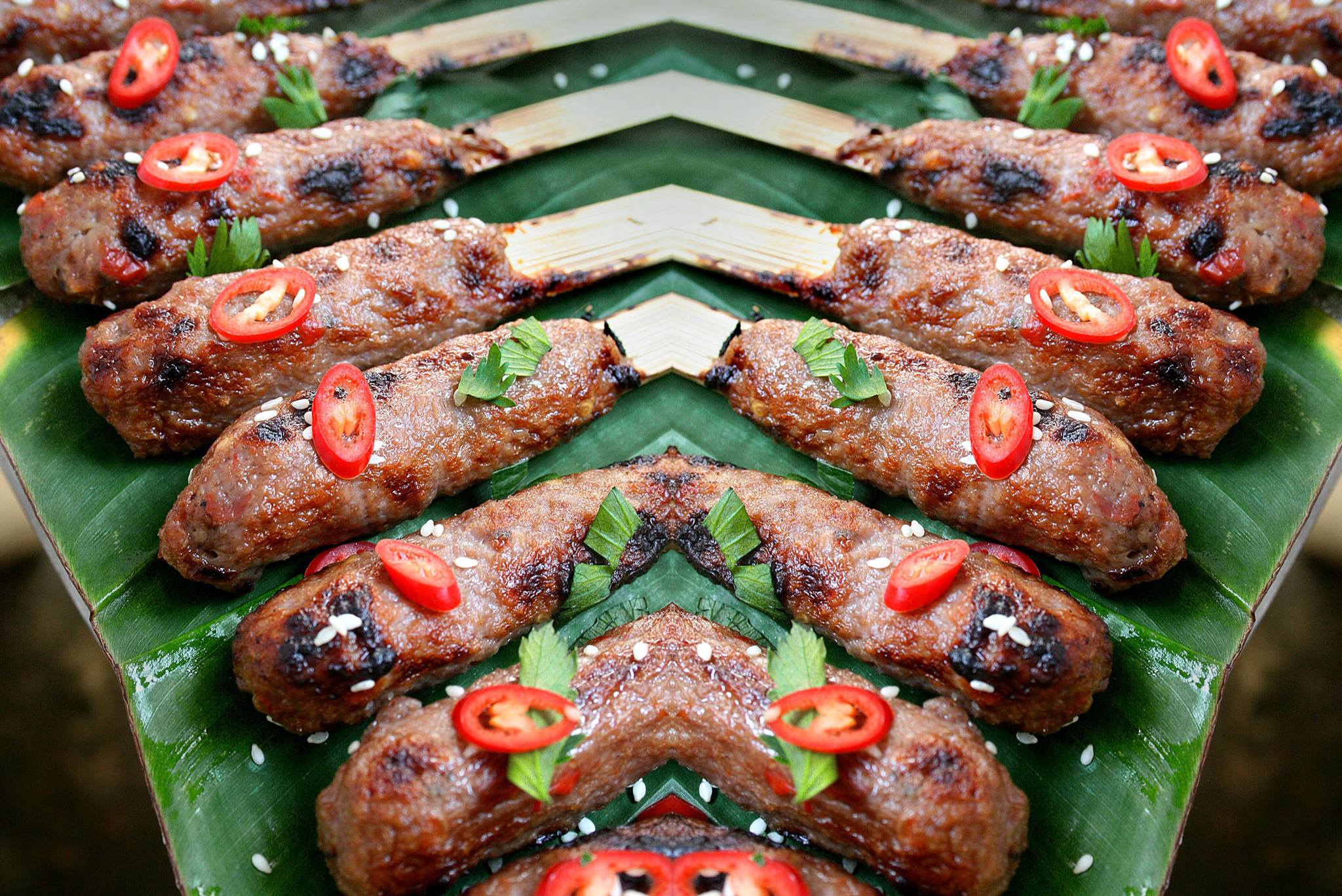 Sate Lilit Sapi Khas Lombok | Lombok