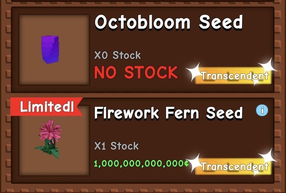 Grow a garden (español) | En algún momento del pase les salió está SEED ...