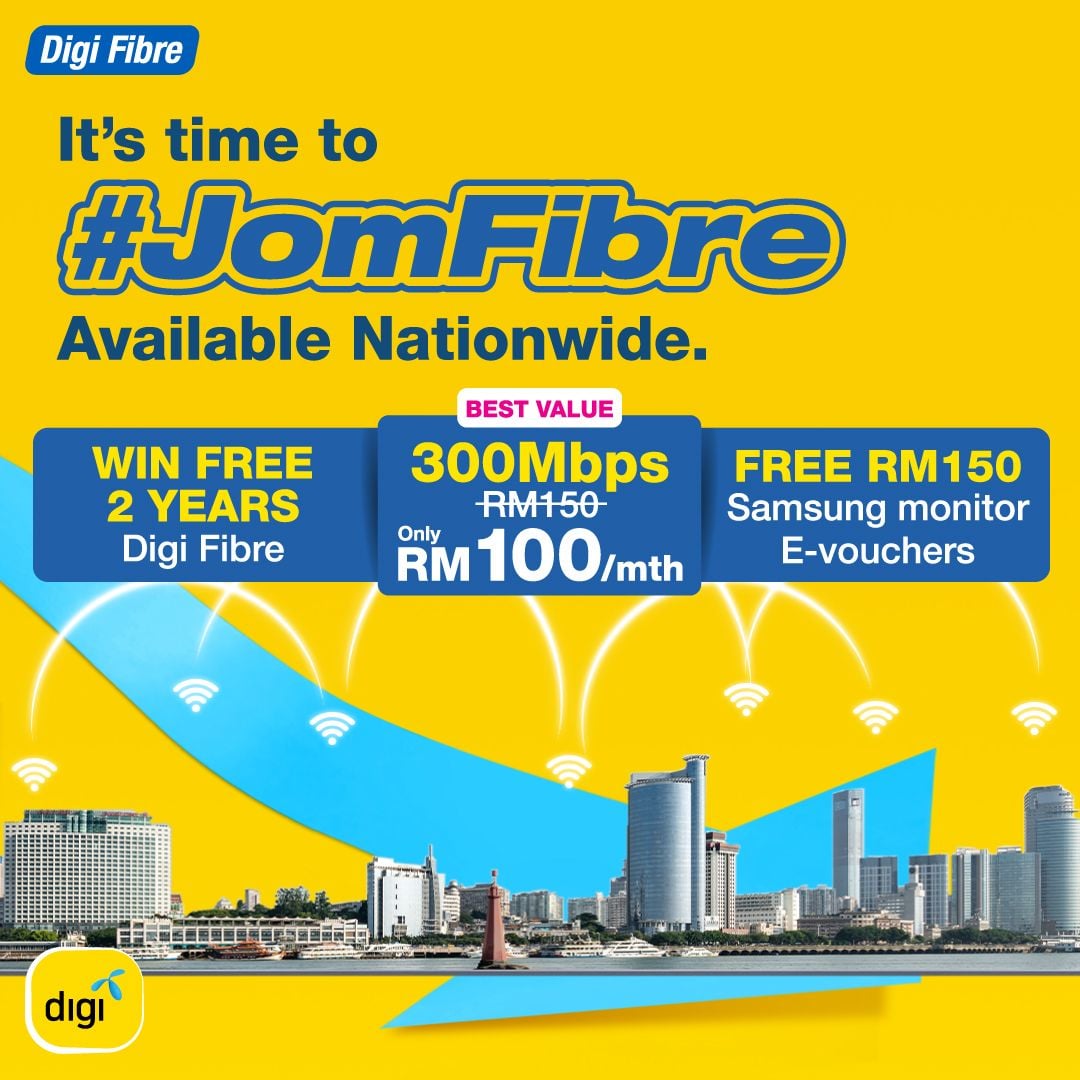 The all-new Digi Fibre 150, the ultra-fast fibre plan with speeds of ...