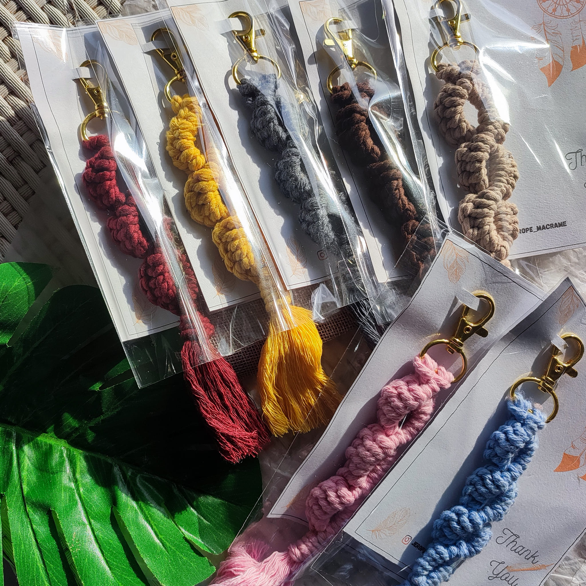 JeRope Macrame - Infinity Macrame Keychain Terima kasih... | Facebook