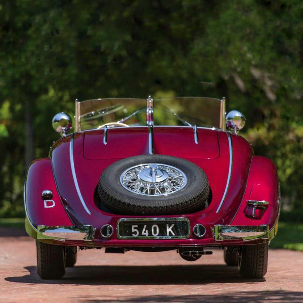 Mercedes-Benz 540K Spezial Roadster: rare art deco car
