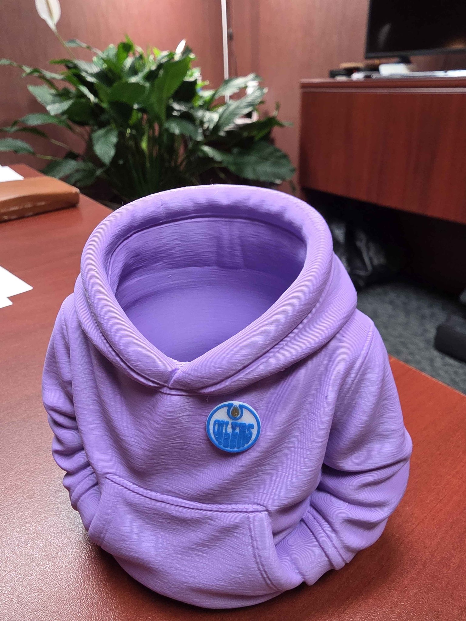 Oiler Hoodie Pen Holder - $14 each with box - Sweatshirts & Hoodies ...