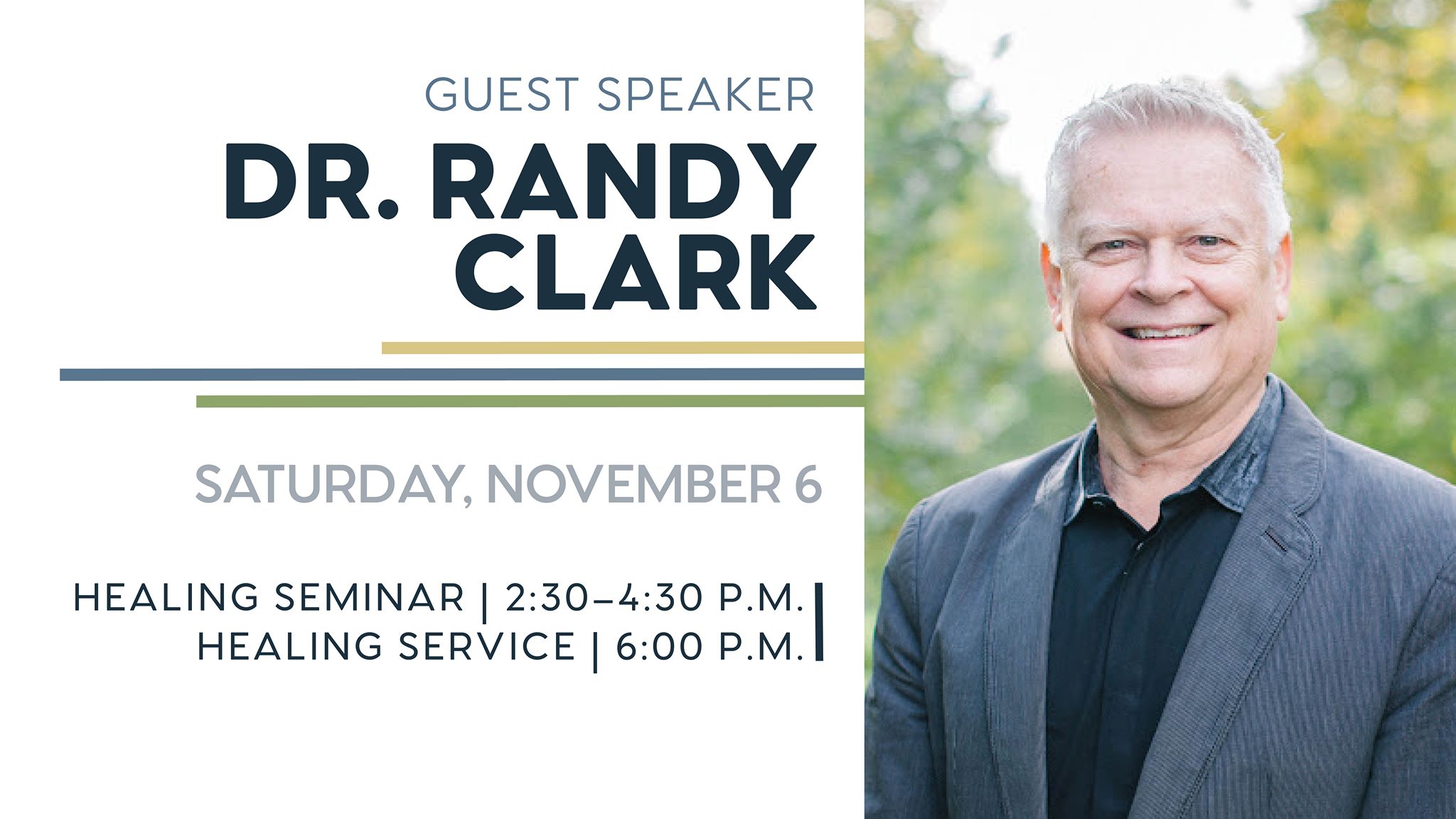 Dr. Randy Clark, founder of... - Ephrata Community Church | Facebook