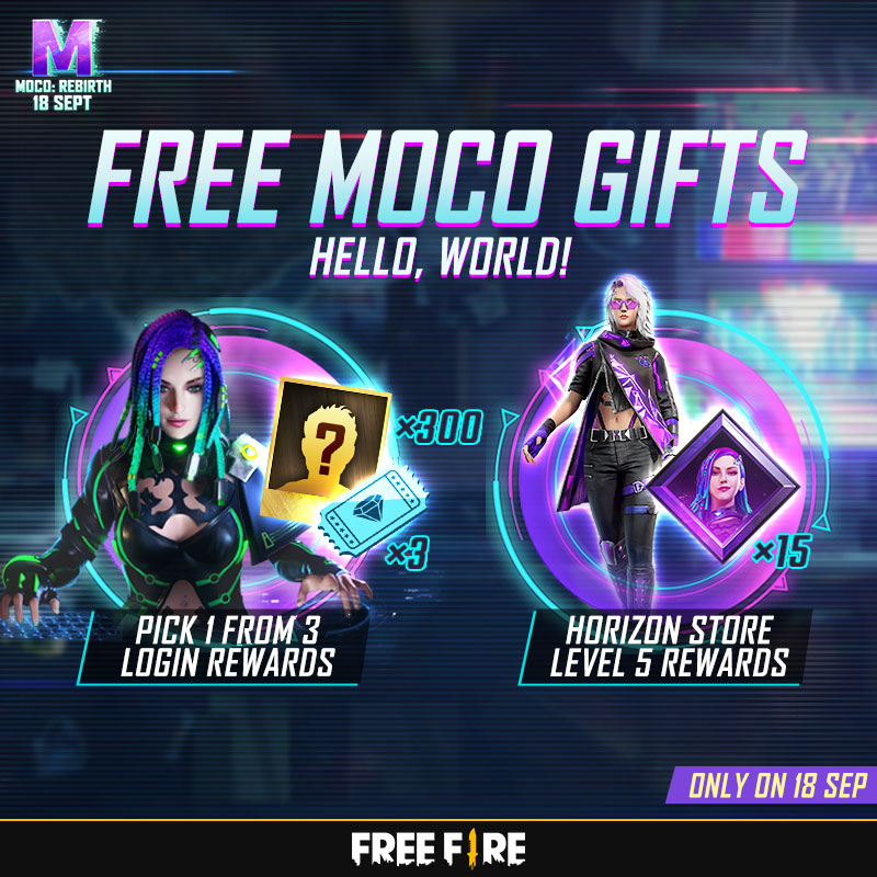 Mga ka-ff, Moco here!👾 I will be taking... - Garena Free Fire | Facebook
