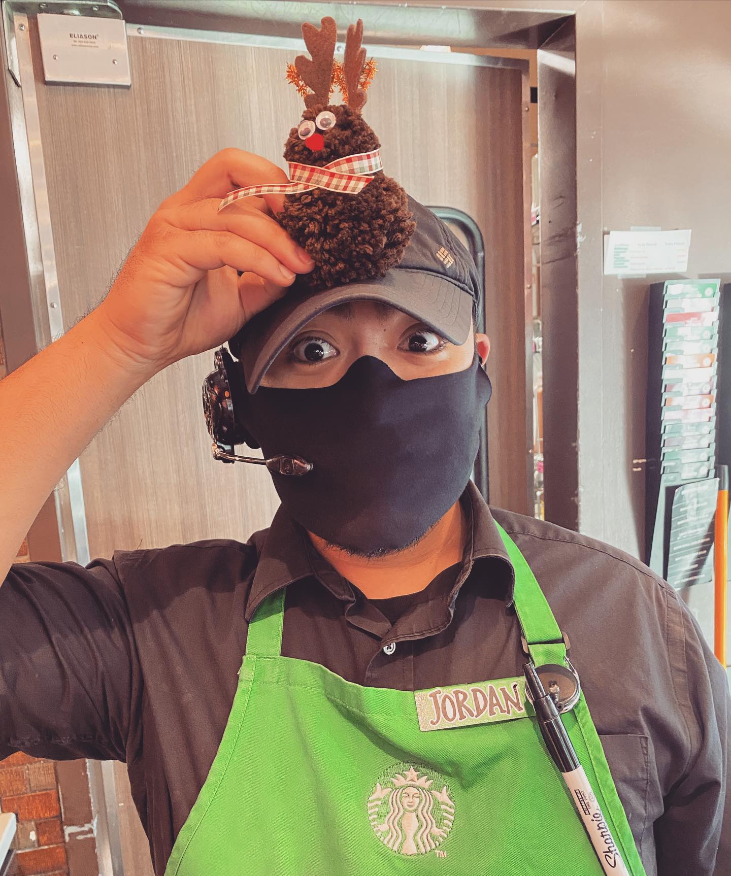 Our new mascot! 🎁🎄😂 Thank you to... - Starbucks- Sahara & Rye | Facebook