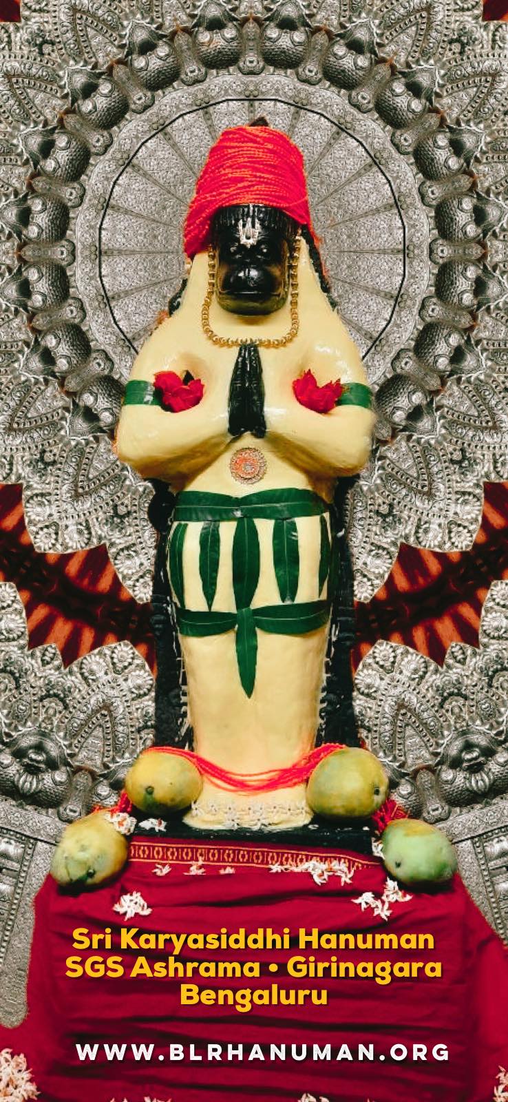 Sri Karyasiddhi Hanuman Temple, SGS Ashrama, Bangalore - ಓಂ ನಮೋ ಹನುಮತೇ ...