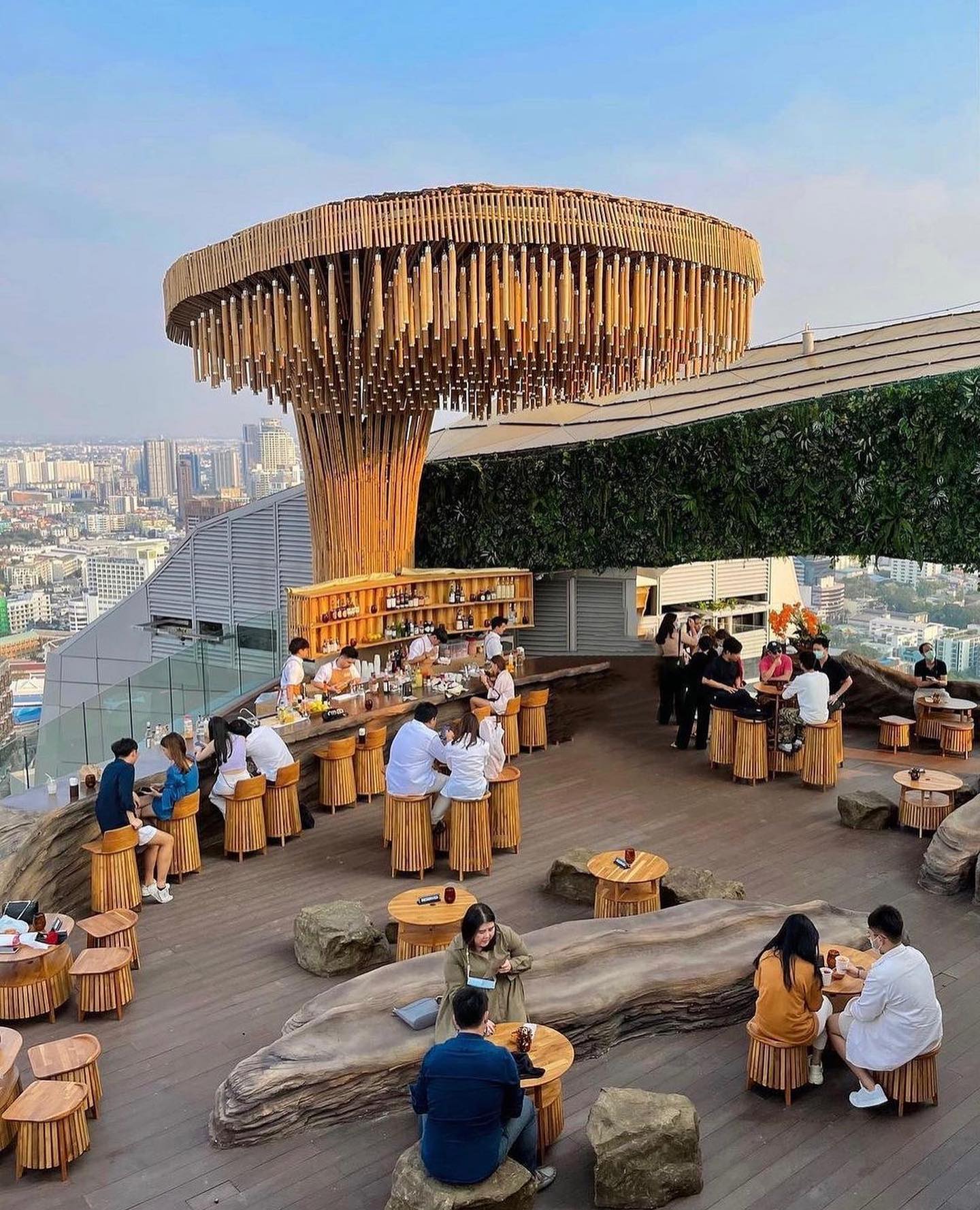 The spectacular @tichuca.bkk in... - The Rooftop Guide