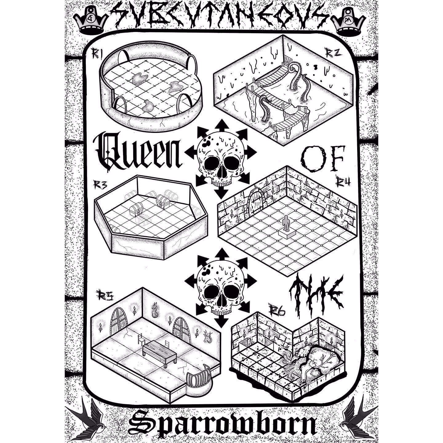 Maptober: Evil Layer . . . . . . . . .... - Bugbear Brothers