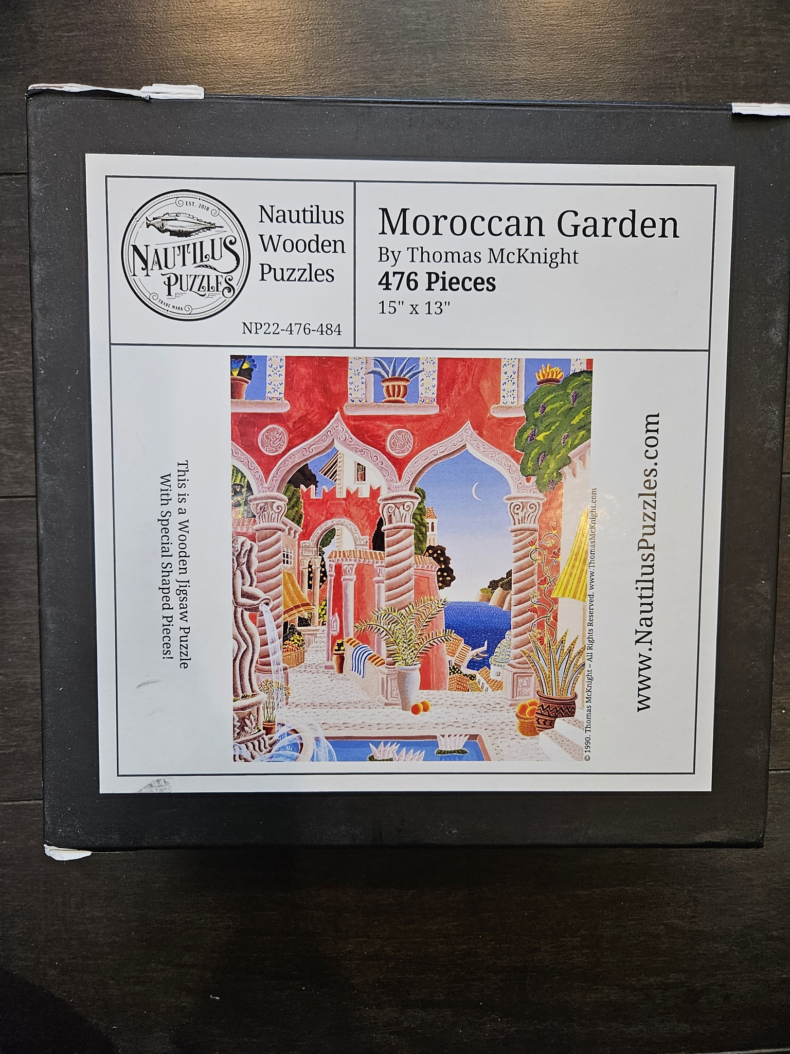 Damaged Box: THOMAS McKNIGHT 1000-piece Puzzle