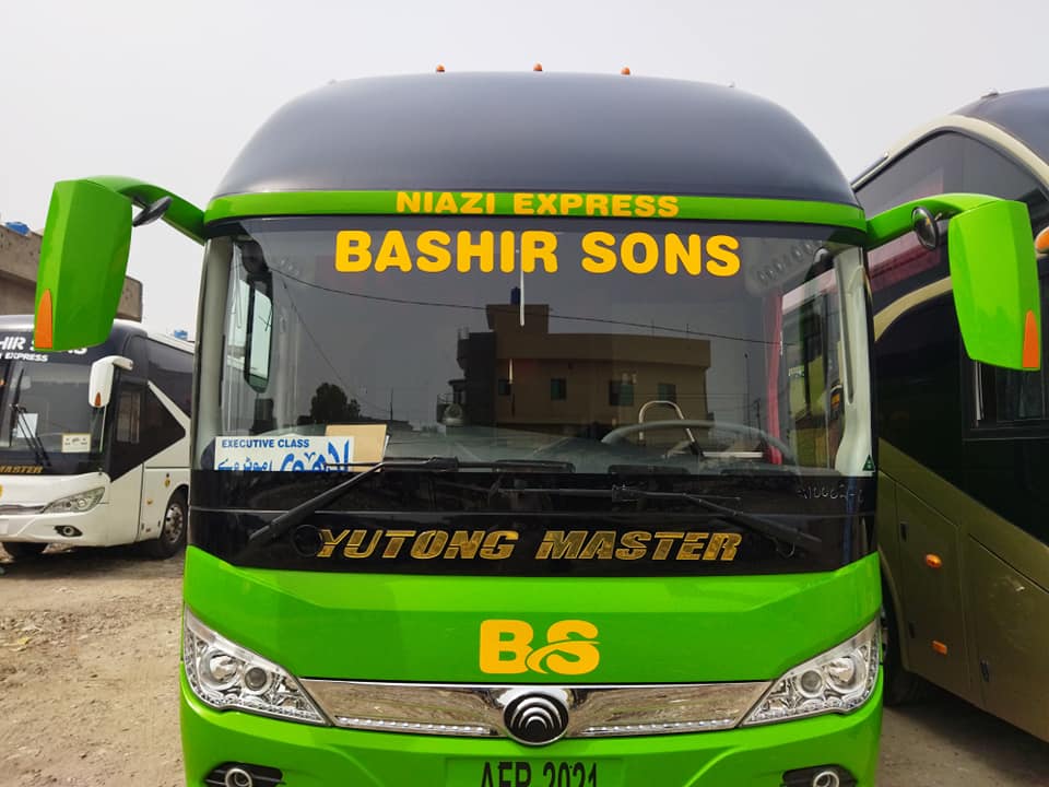 Bashir Sons New Double Glass Yutong... - All New Buses-Lahore