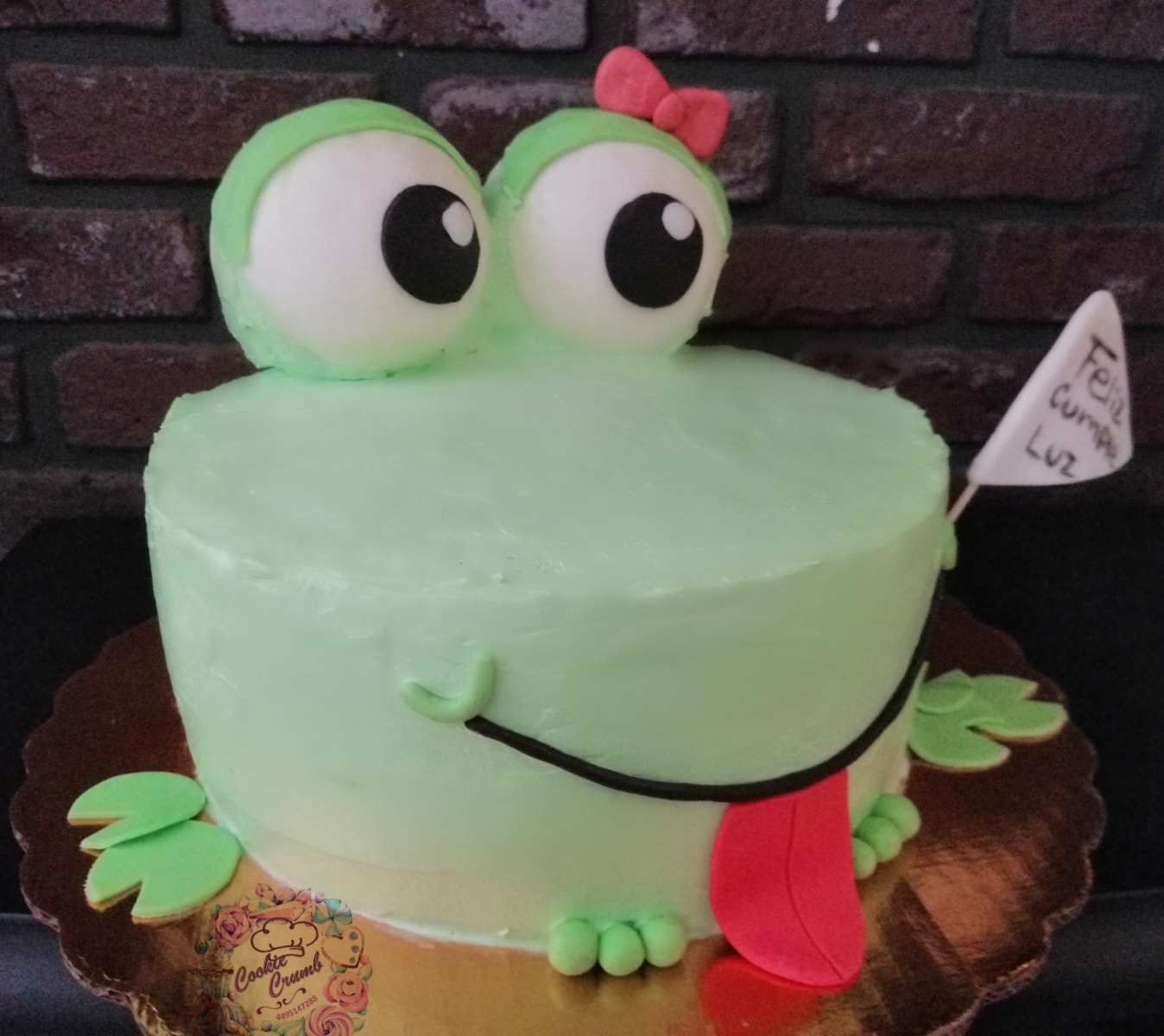 Cookie Crumb - Pastel de Rana 🐸 Celebra en grande tu...