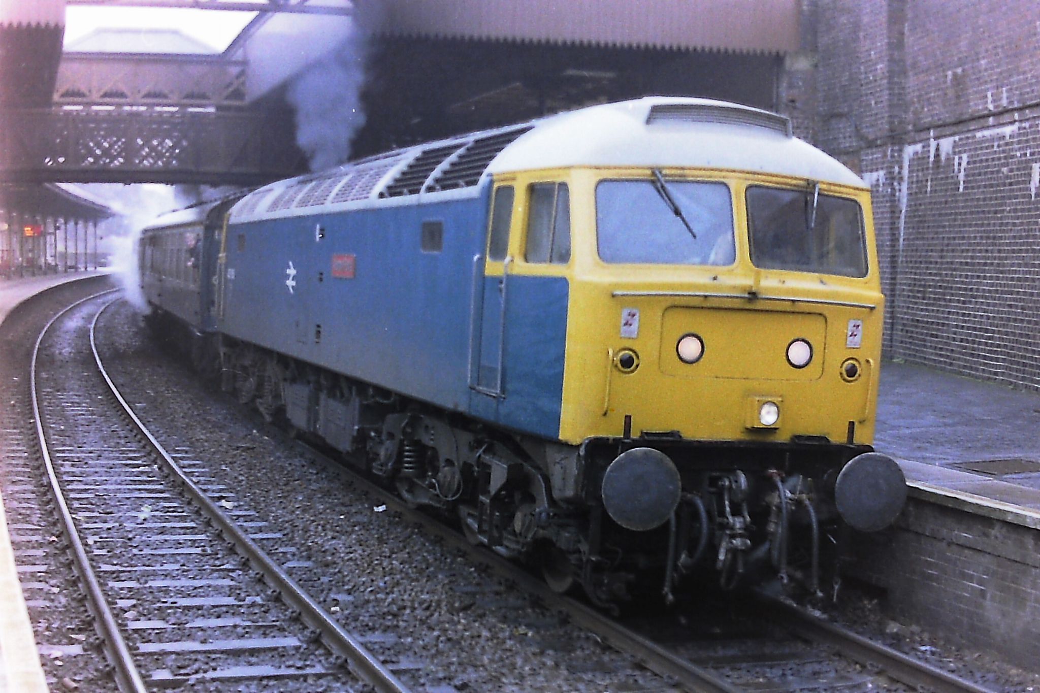 Henry Ford train at Cambridge in 1983