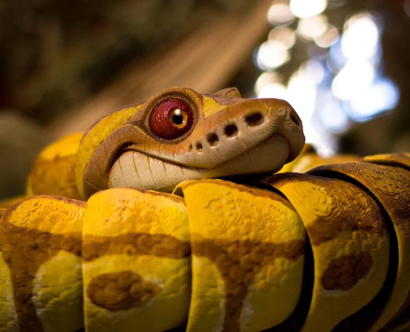 Cults. - 🐍 Awesome articulated Ball Python Snake 💡...