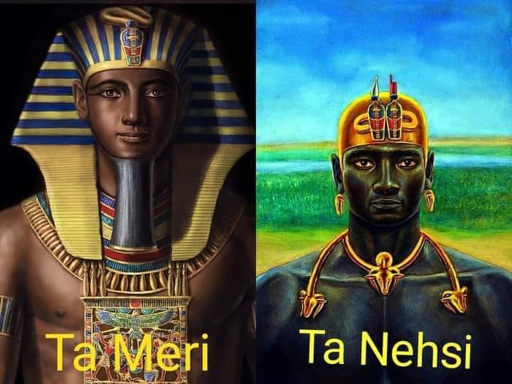 Ta Meri e Ta Nehesi, eram cunhados e africanos nativos que viveram ao ...