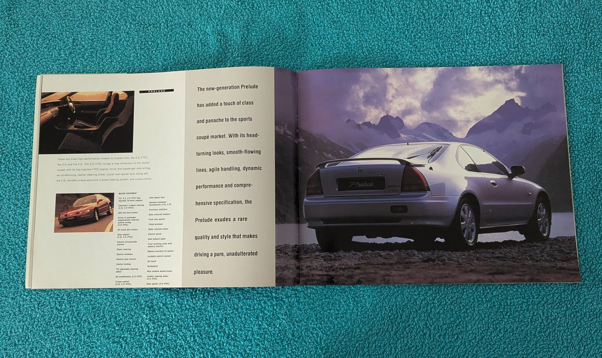 1992 Honda Legend KA7 brochure