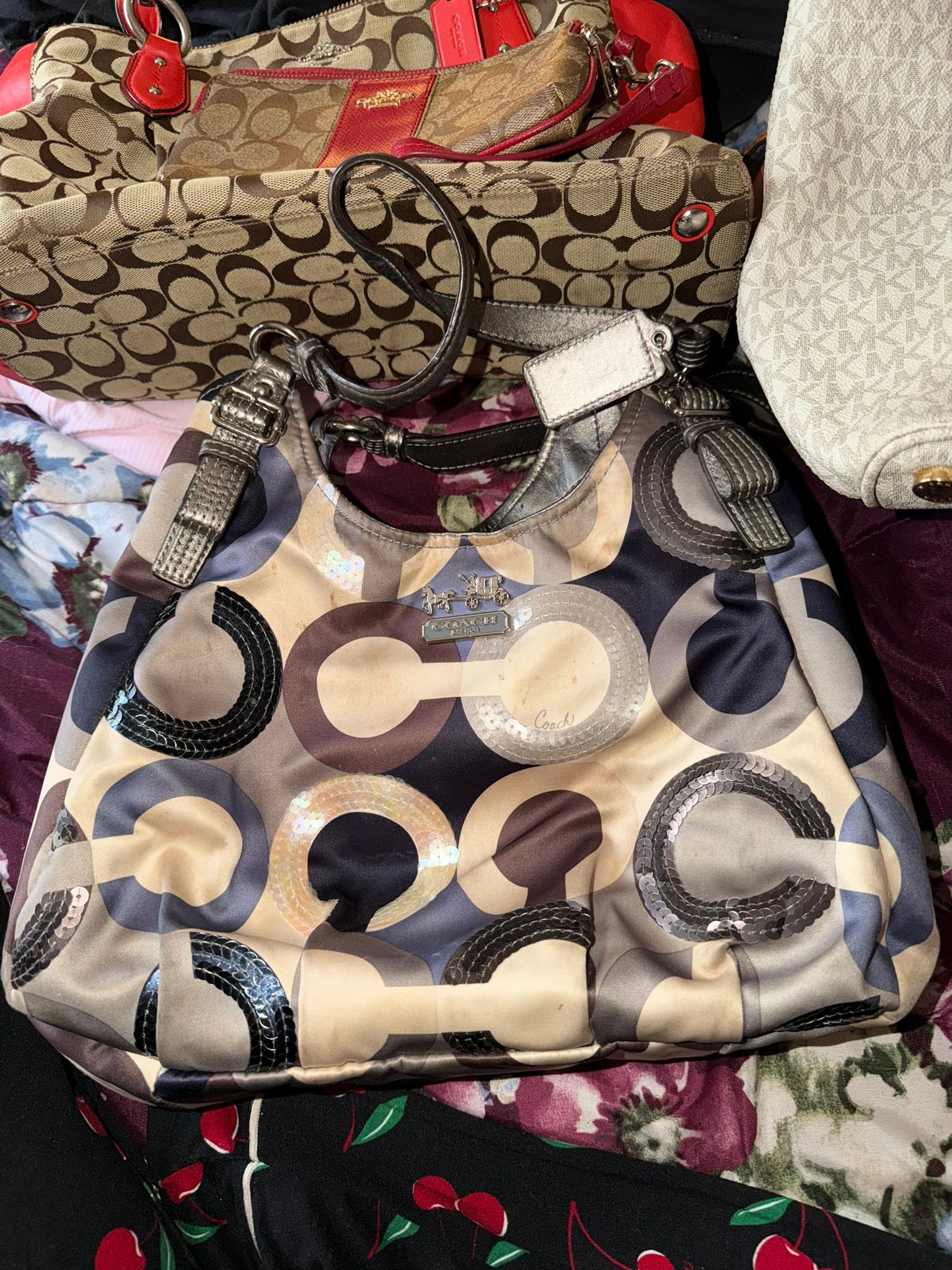 What are these Coach bag models?