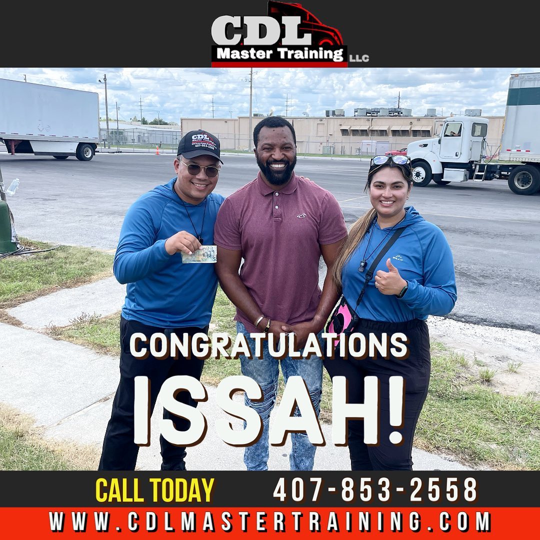 Congratulations to one of the... - CDL Master Training LLC