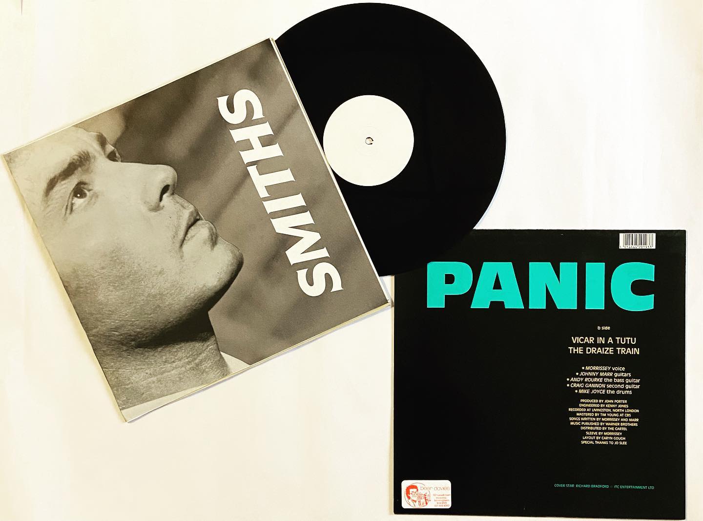 NEW IN: ??? The Smiths - Panic ?? UK 12” CBS Pressing, with 