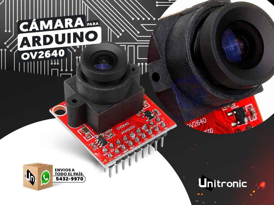Unitronic - ⚙El módulo de cámara OV2640 de 200W píxeles...