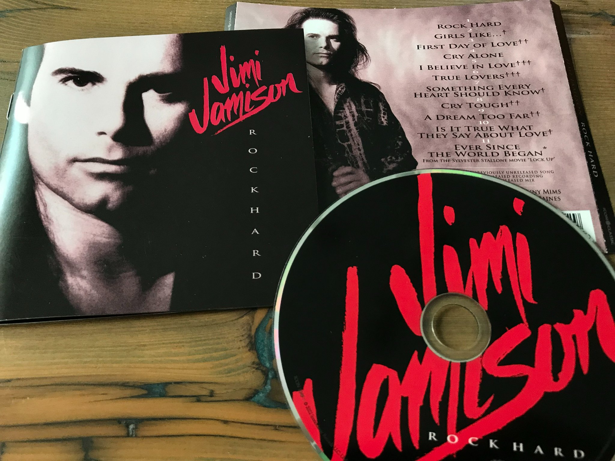 洋楽 Jimi Jamison ROCK HARD CD What is the release date of Jimi Jamison's album 
