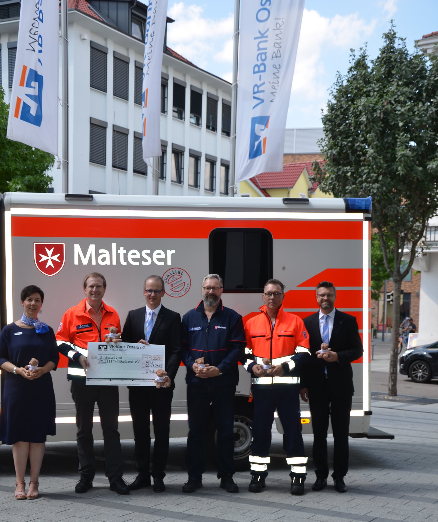 Trost Teddys Vr Bank Ostalb Wochenzeitung Aalen Facebook