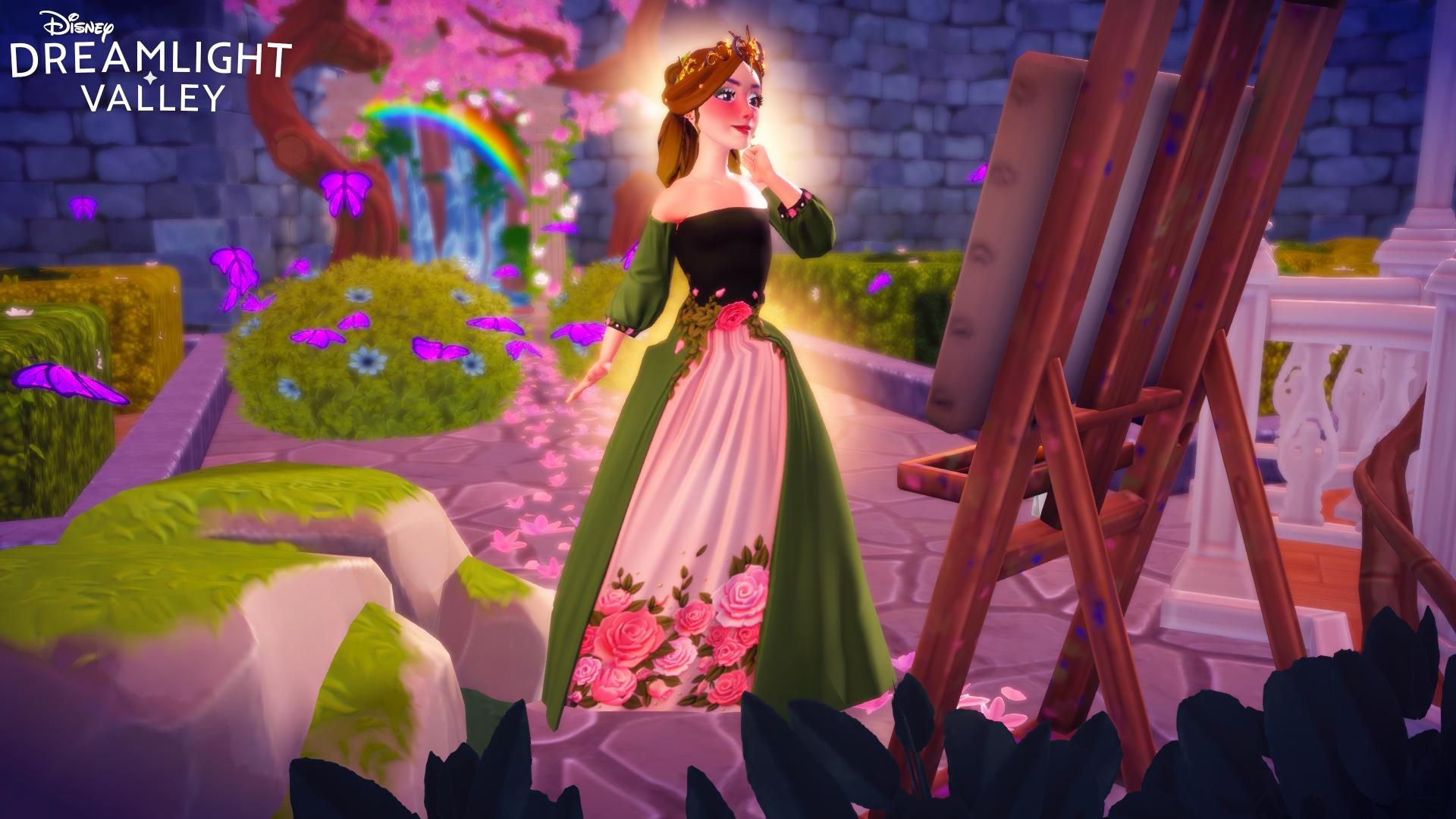 green dress challenge My submission for this week Dreamsnap challenge! Hope you like it, I love this new 😍 Floral appliqué