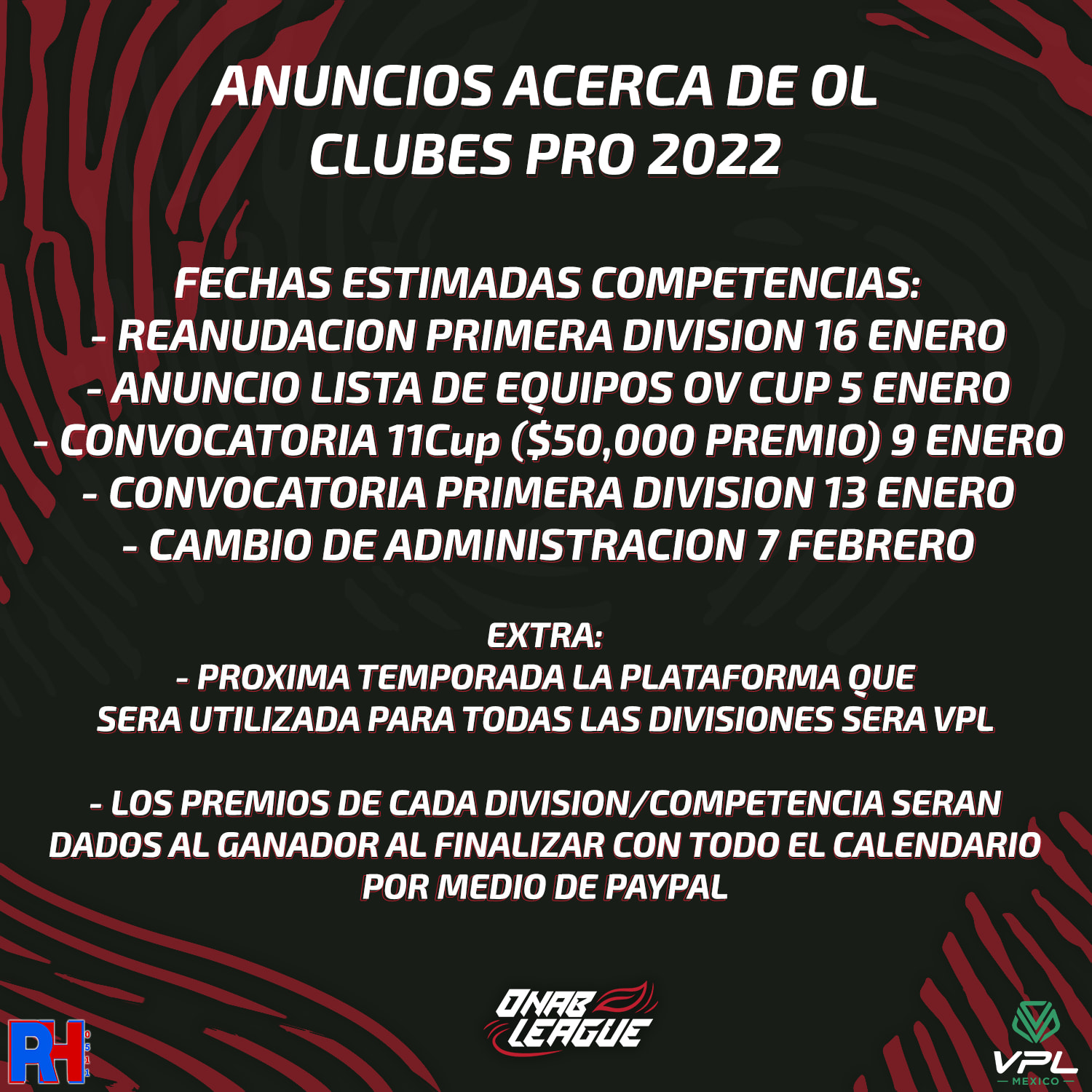 Onab Esports - Les presentamos los anuncios y cambios para...