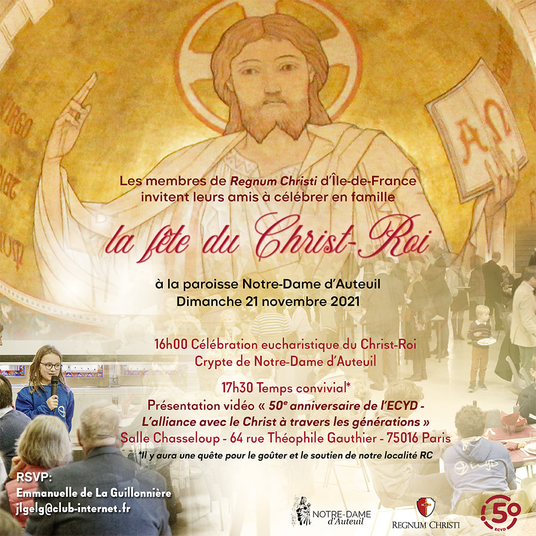 De tout cœur, nous vous invitons à... - Regnum Christi France