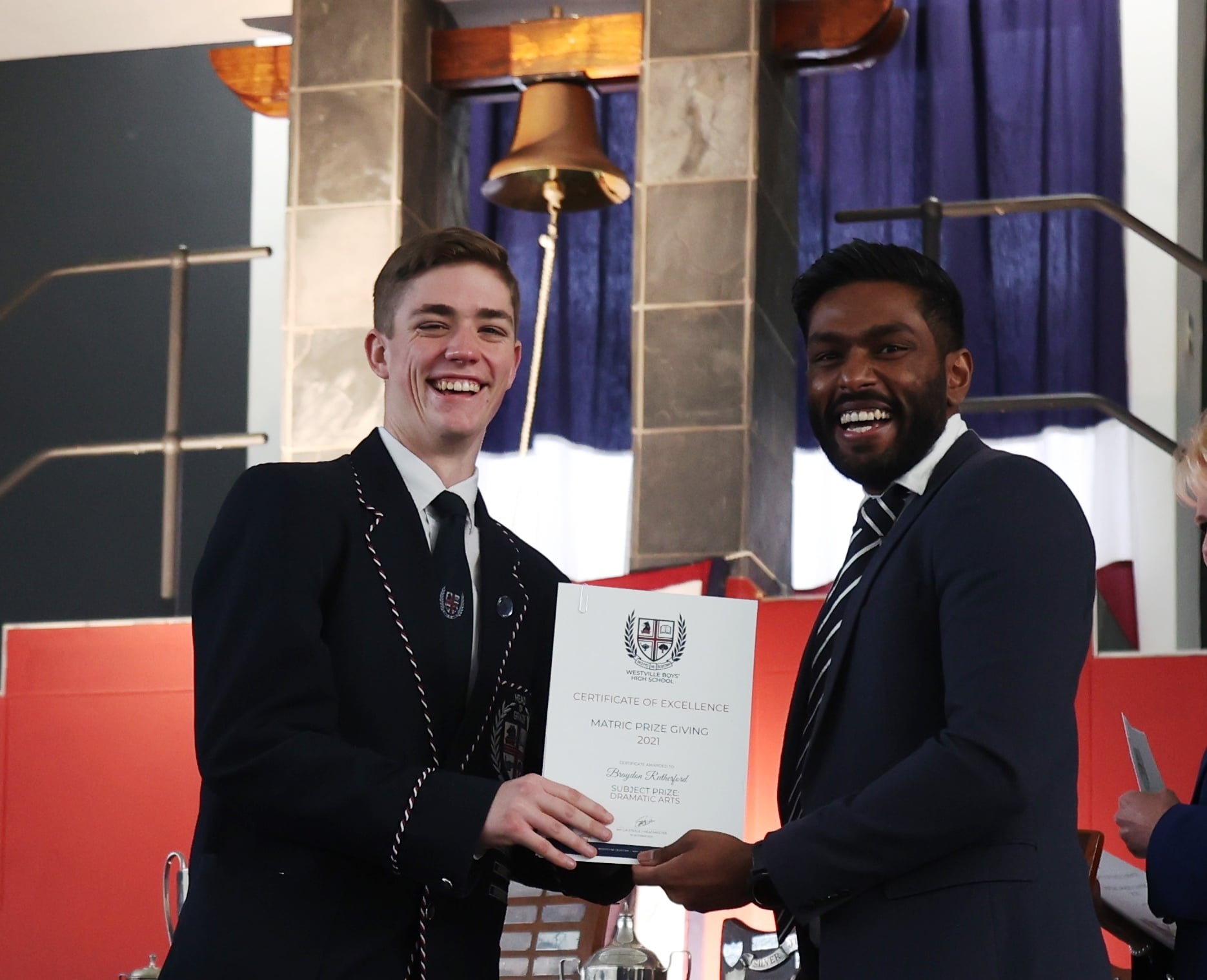 Matric Prize Giving gives us... - Westville Boys' High School | Facebook
