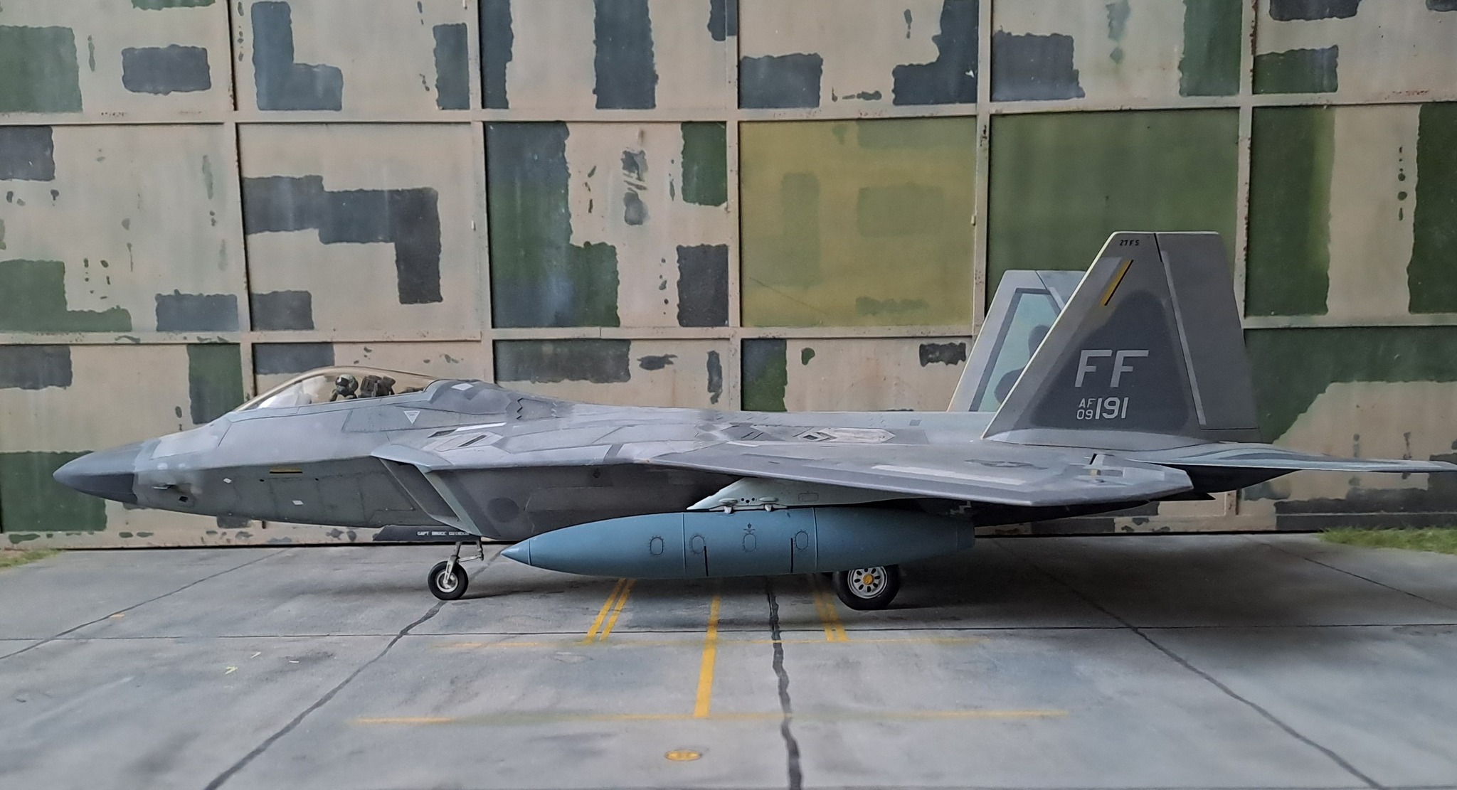 USAF F-22A Raptor, 09-4191,94th FS, 1st FW, Langley AFB, USA
