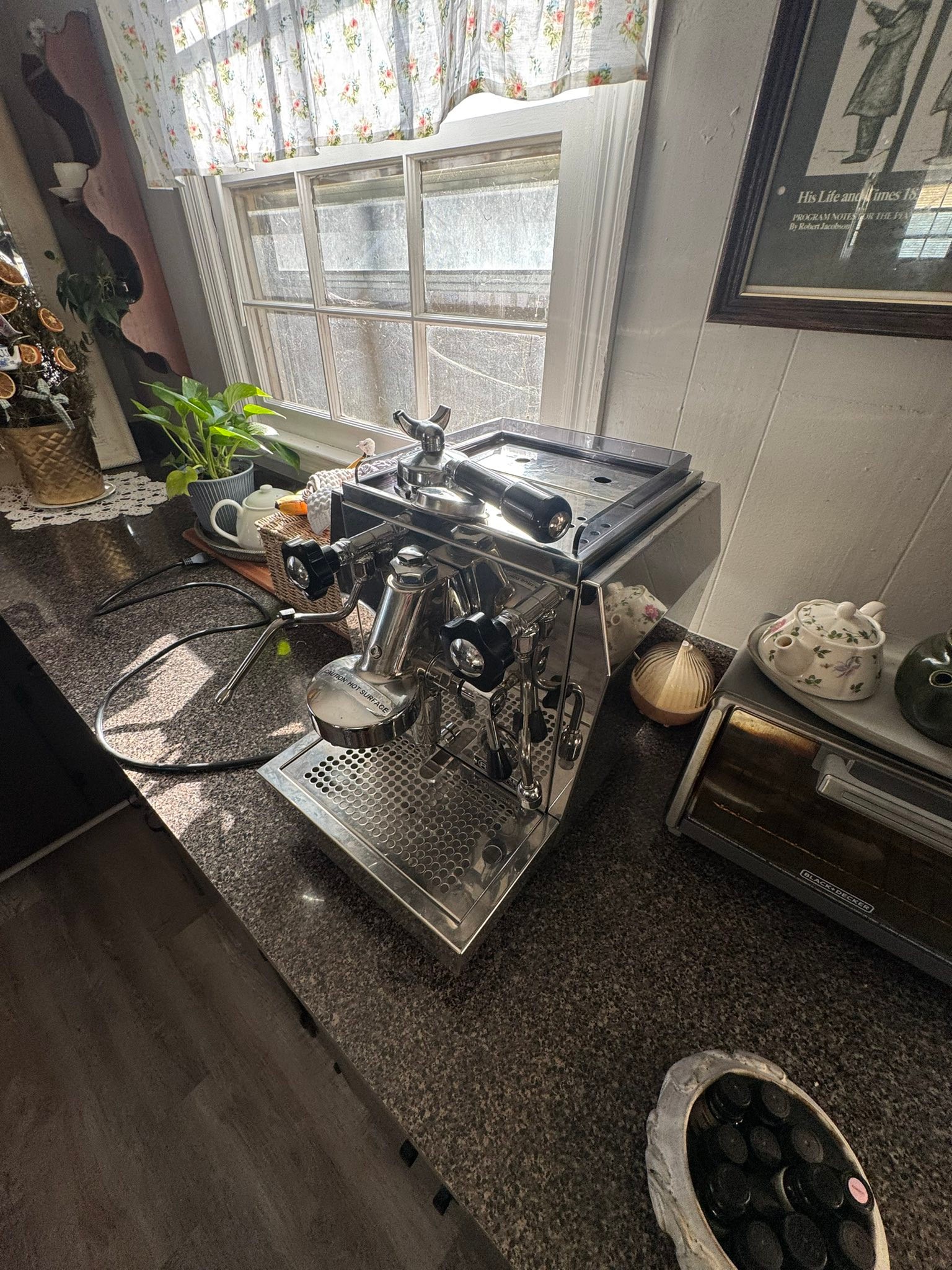 Rocket Espresso Milano Giotto Evoluzione. Given to me because it 
