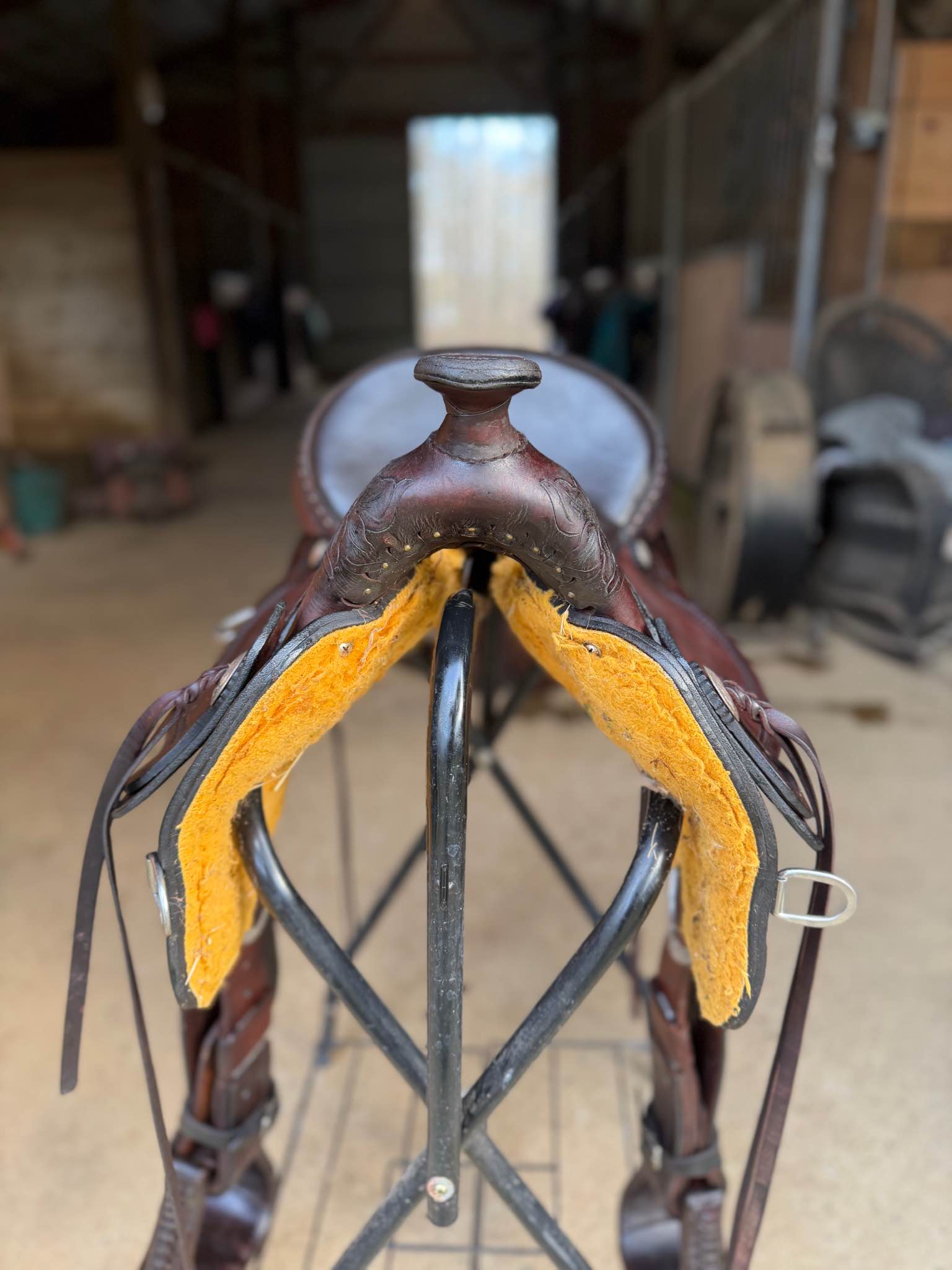 16” Rocking R Saddlery Endurance / Trail Saddle - Saddles - Monroe ...