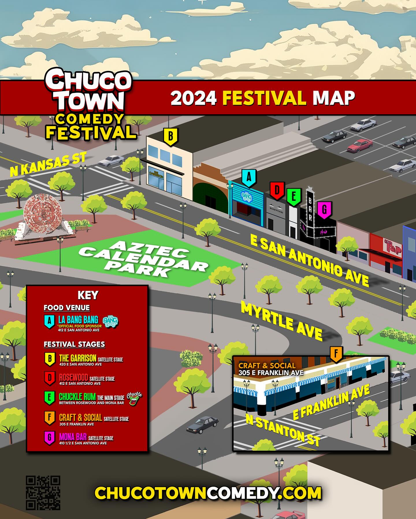 The Comedy Festival Map gets some... - Chucotown Comedy