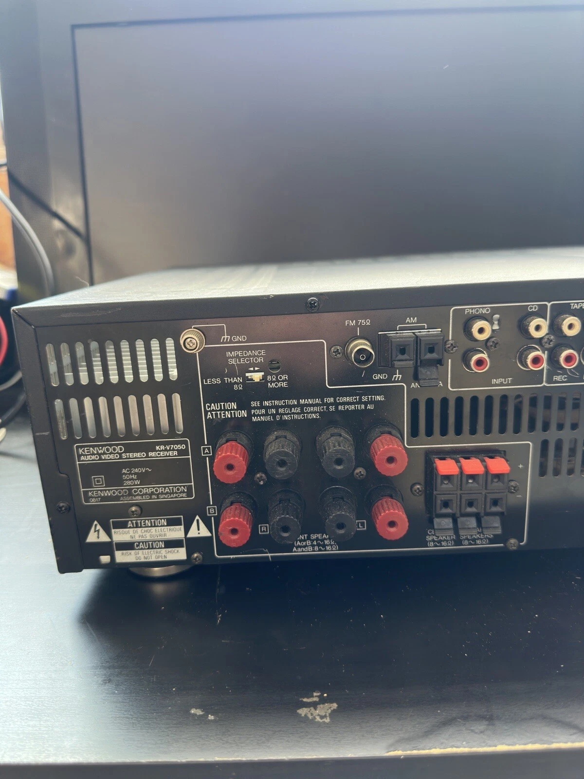 kenwood ksc-7070 speaker installation help