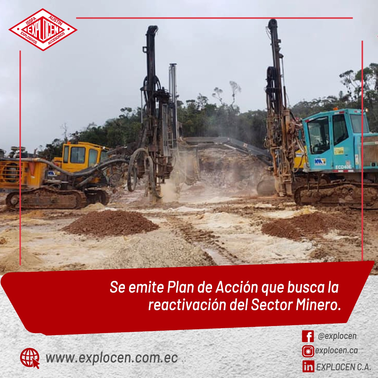 Explocen C.A. - ¡Excelentes noticias para el sector... | Facebook