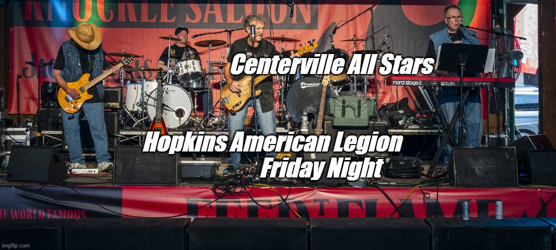 Centerville All Stars at the Hopkins American Legion