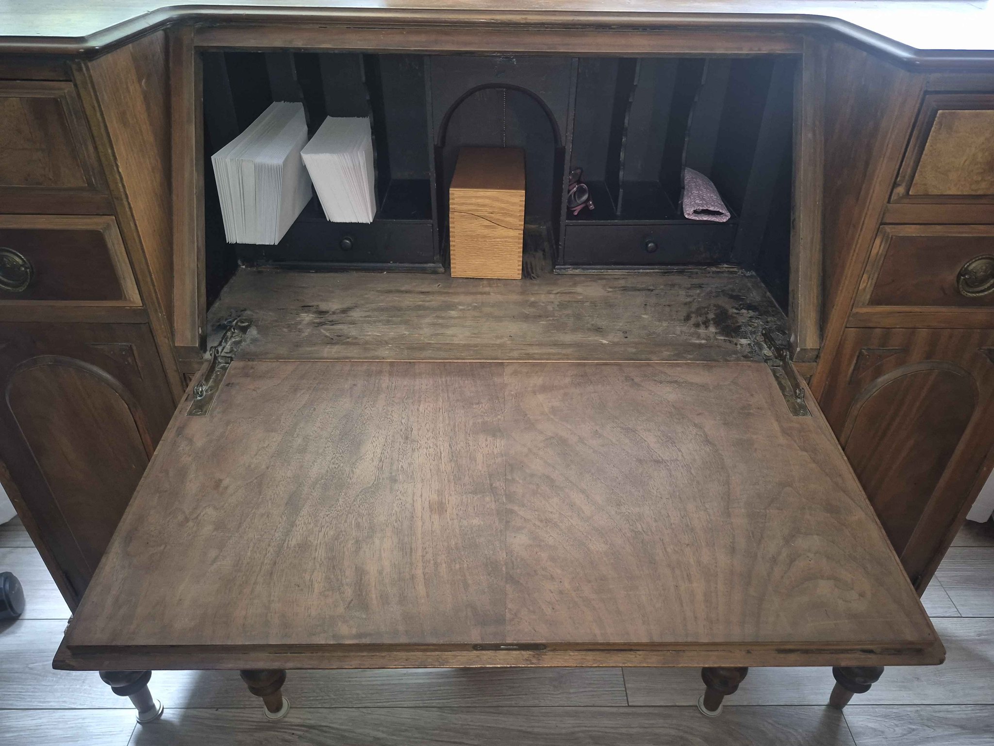 Vintage North-Western Master-Craft Secretary Desk - Desks - Eugene ...