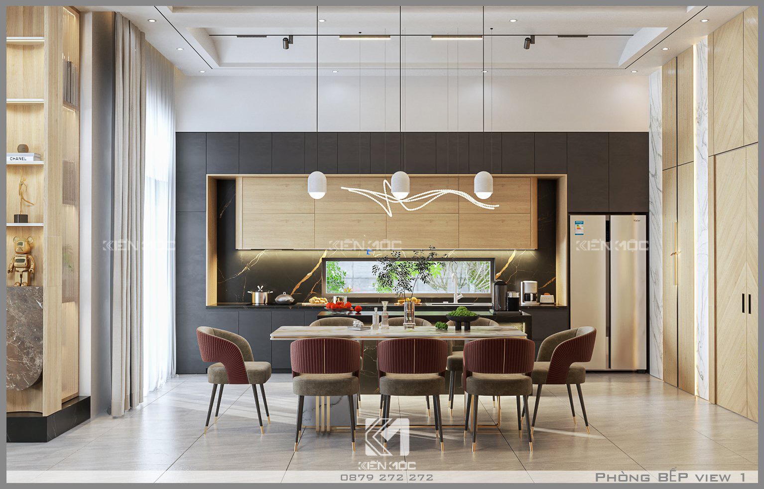 𝐇 - 𝐊𝐢𝐭𝐜𝐡𝐞𝐧 | Công Trình : Nội... - KIẾN MỘC Interior Design | Facebook