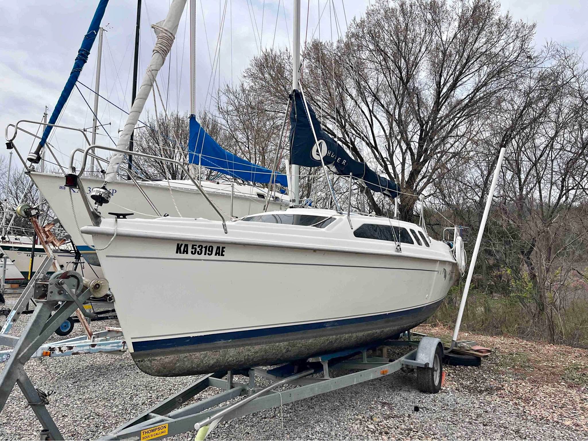 FOR SALE: 1989 Com-Pac 19/3 Sloop with trailer Taking Best Offer ...