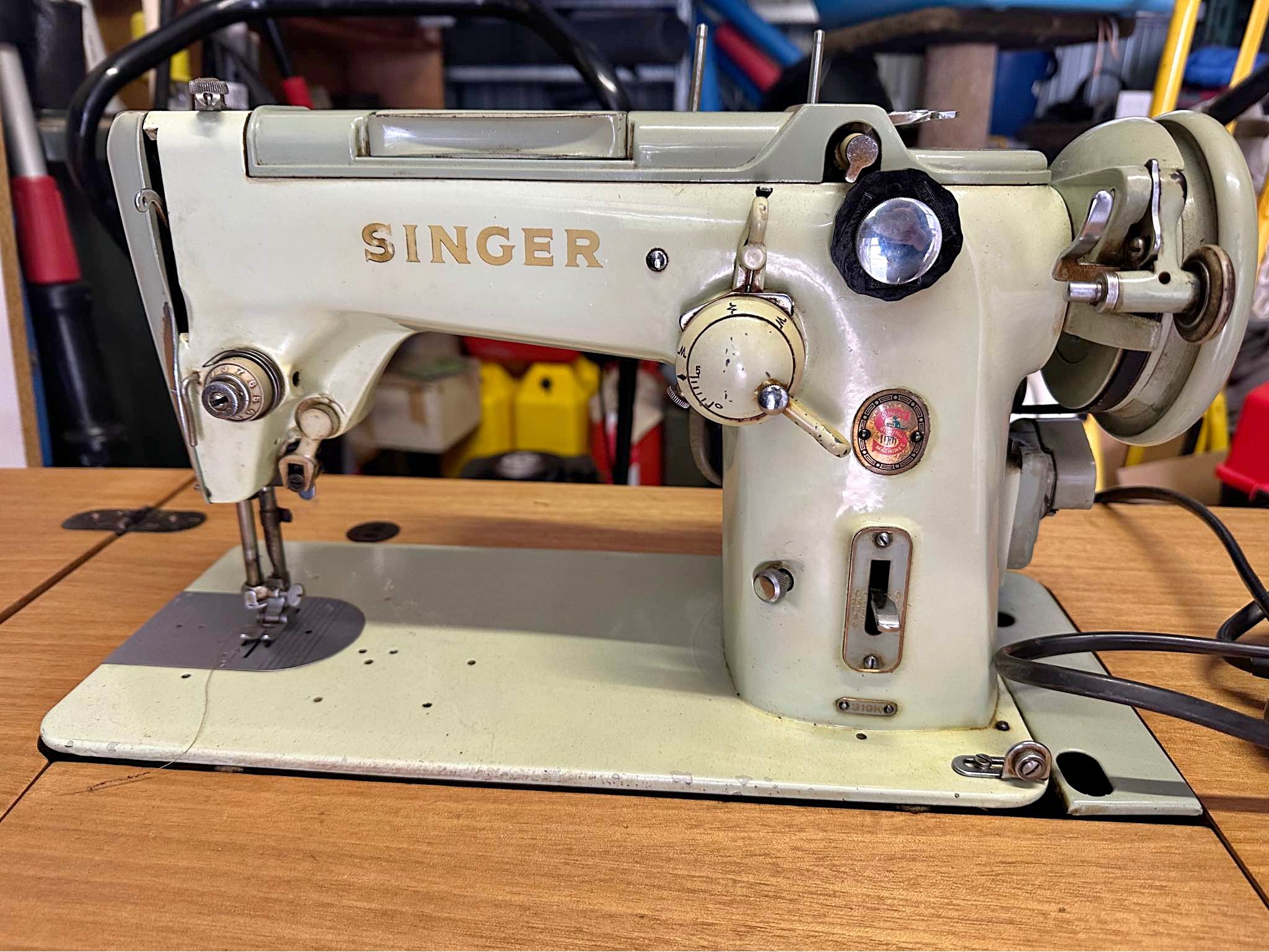 Singer Sewing Machine 319k with cabinet - Sewing Machines & Sergers ...