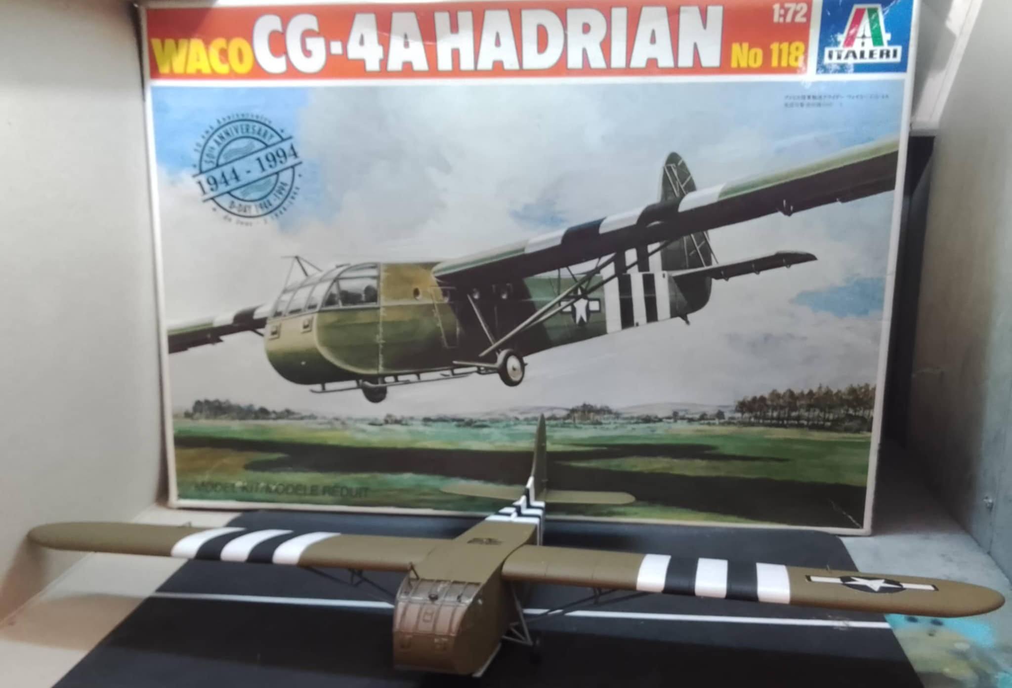航空機・ヘリコプター WACO CG-4A HADRIAN 1/72 ITALERI No 118 Italeri 1/72 WACO CG-4A Hadrian glider model review