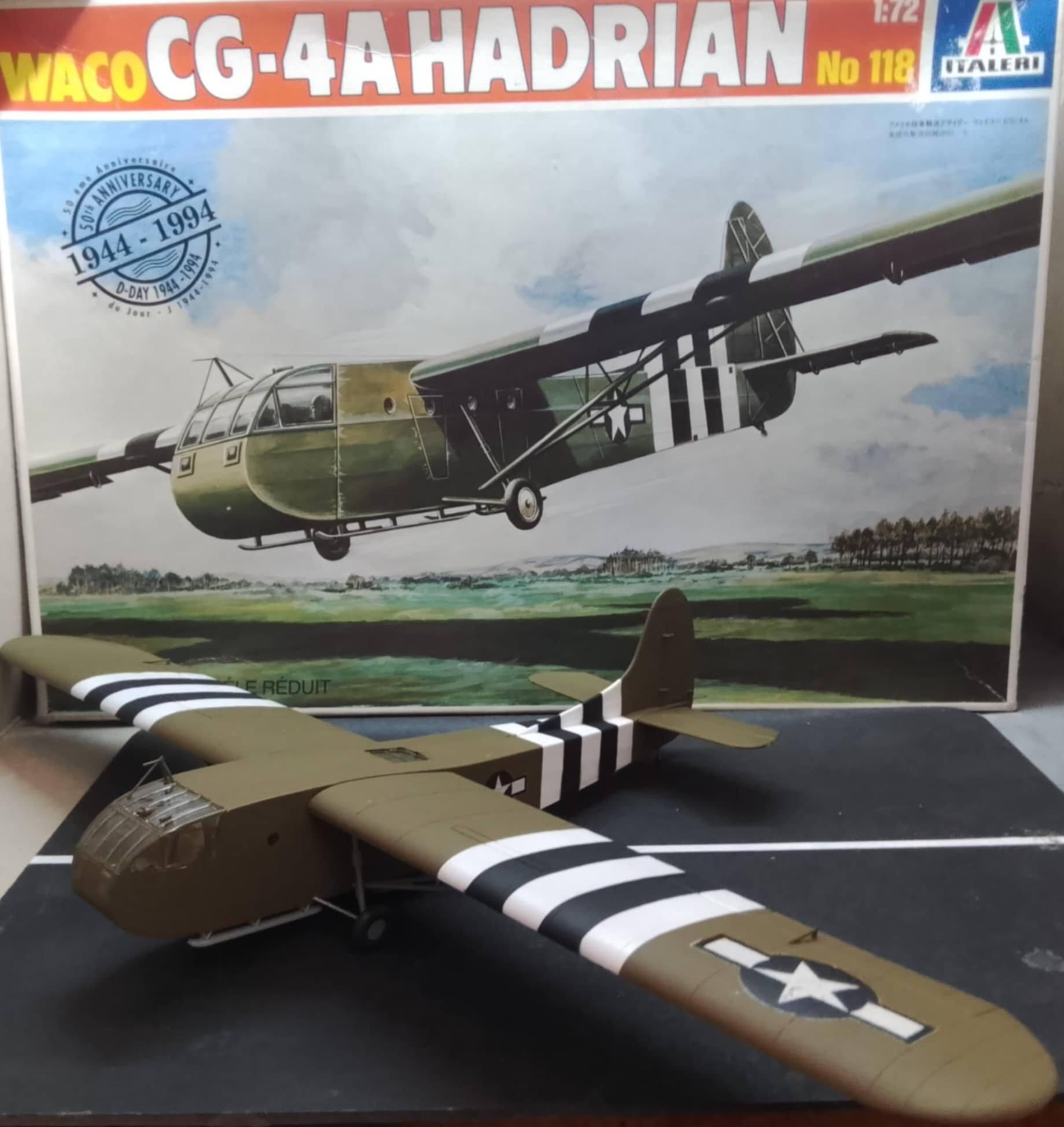Italeri 1/72 Waco CG-4A Hadrian WWII Glider Model Review