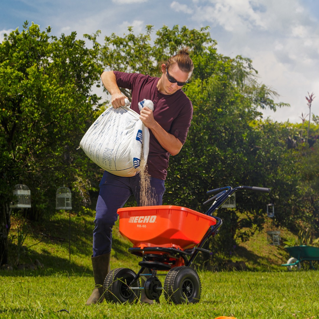 ECHO - Spring is on the horizon, and the RB-60 Turf Spreader is here to ...