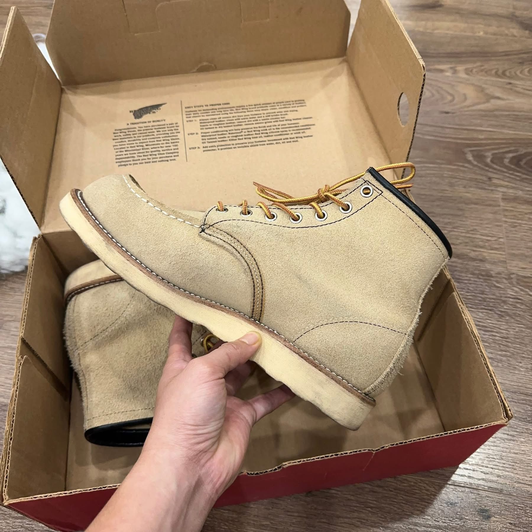 Redwing 8173 Size 81/2(E) - 26.5cm fit chân bè , hoặc chân thon 