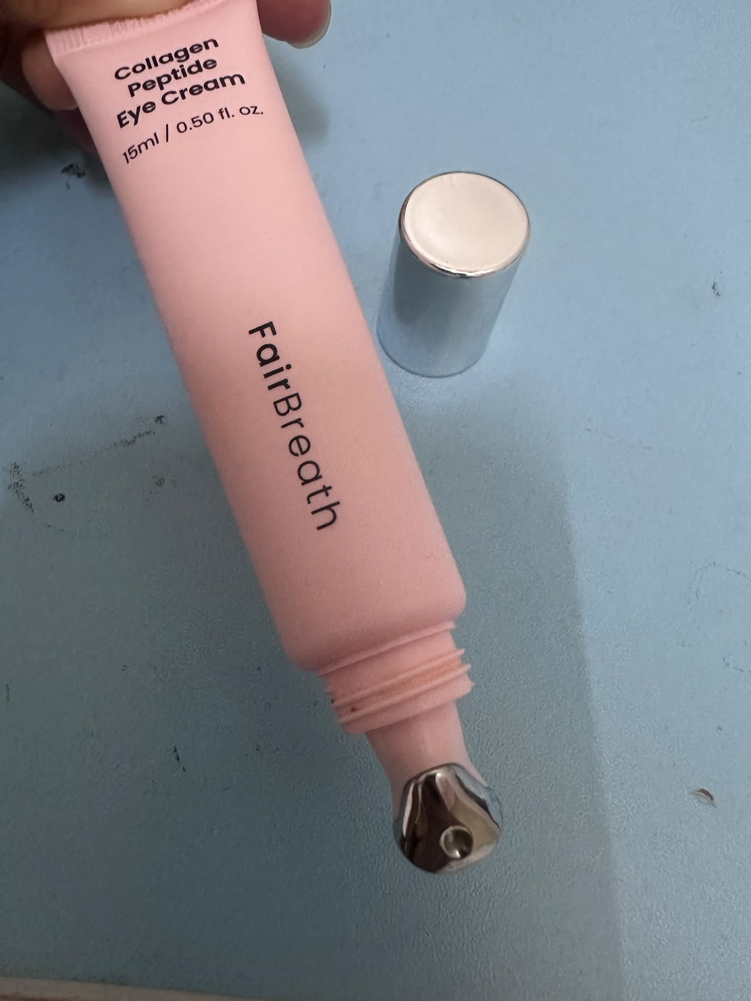 FairBreath Collagen Peptide Eye Cream 睡前眼睛周围轻轻塗一圈让眼周