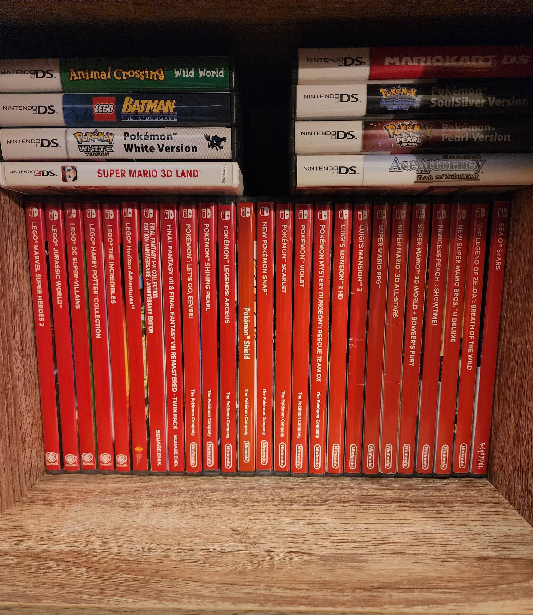 Nintendo Switch, 3DS, and DS game collection
